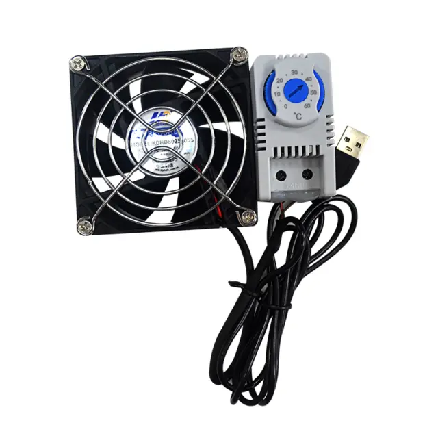 80mm Temperature control fan